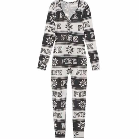 Pink by VS Fair Isle Jumpsuit - Picture 2 of 7